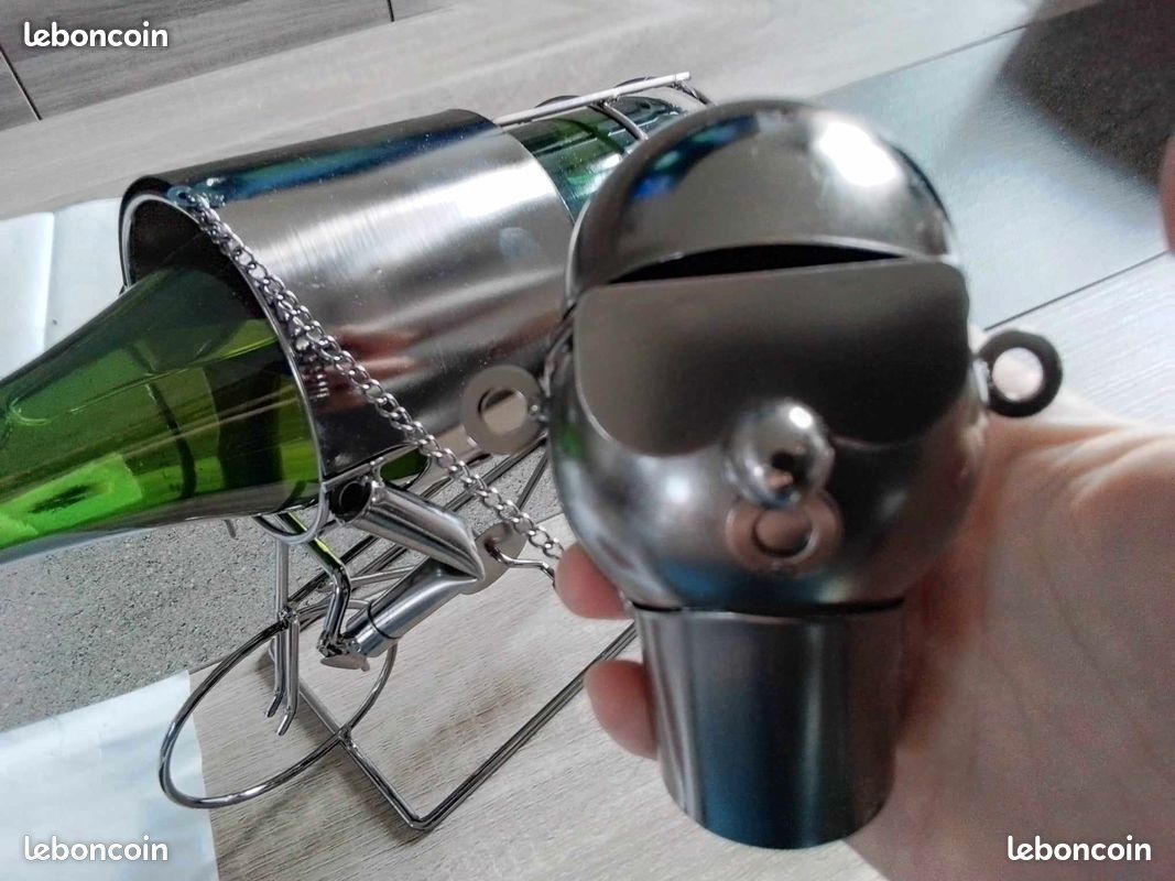 Porte bouteille vin vélo (image 1)