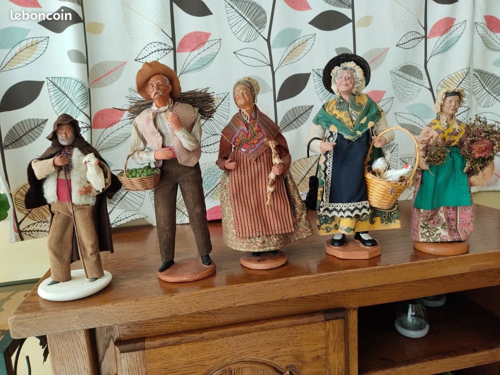 Argile Collection Santons en argile - Collection