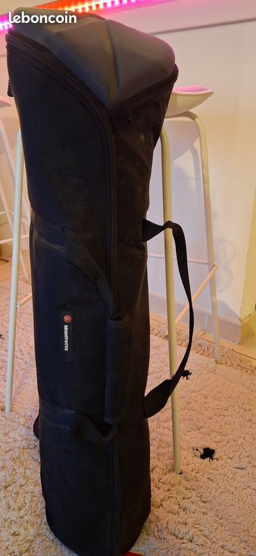 Manfrotto trepied video tete fluide + rotule (image 1)
