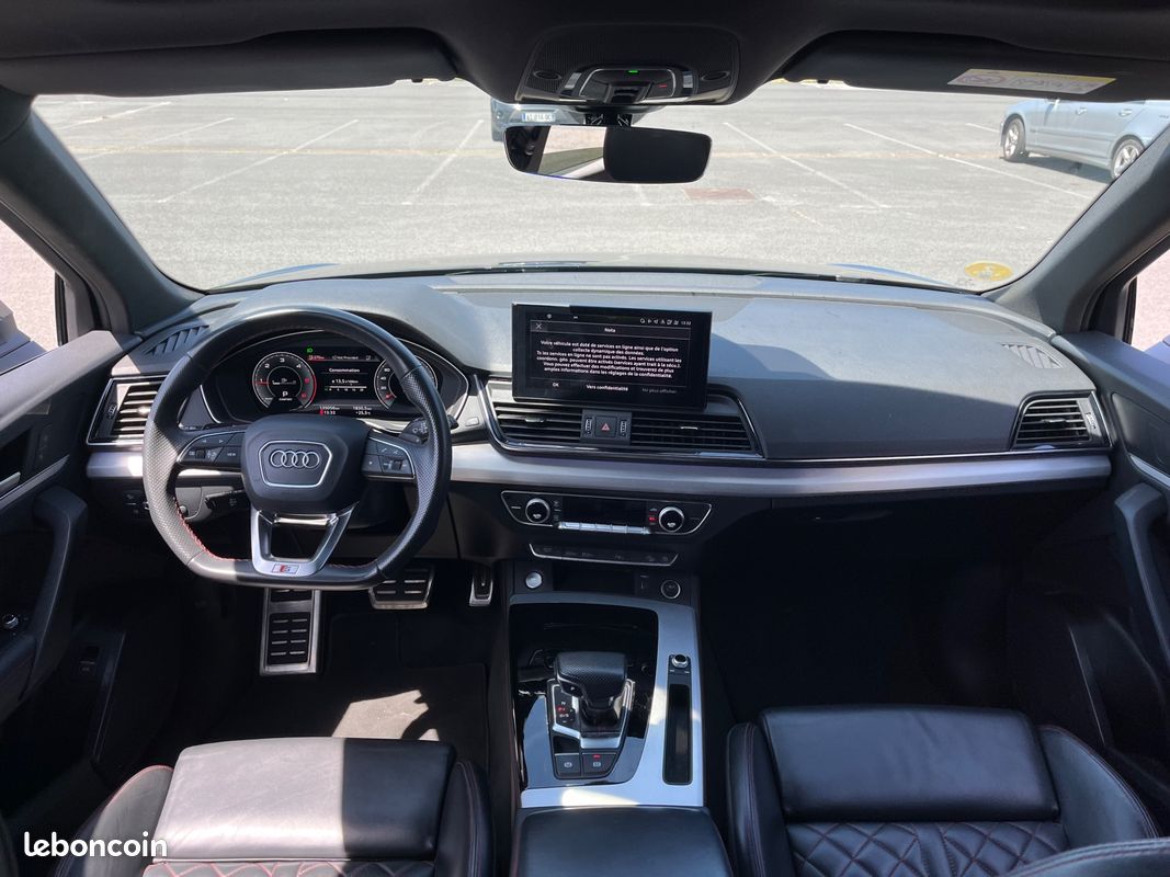Audi q5 2.0 35 tdi 165 dieselhybrid s-line s-tronic bva *rien a prevoir - toit ouvrant panoramique - carplay (image 19)