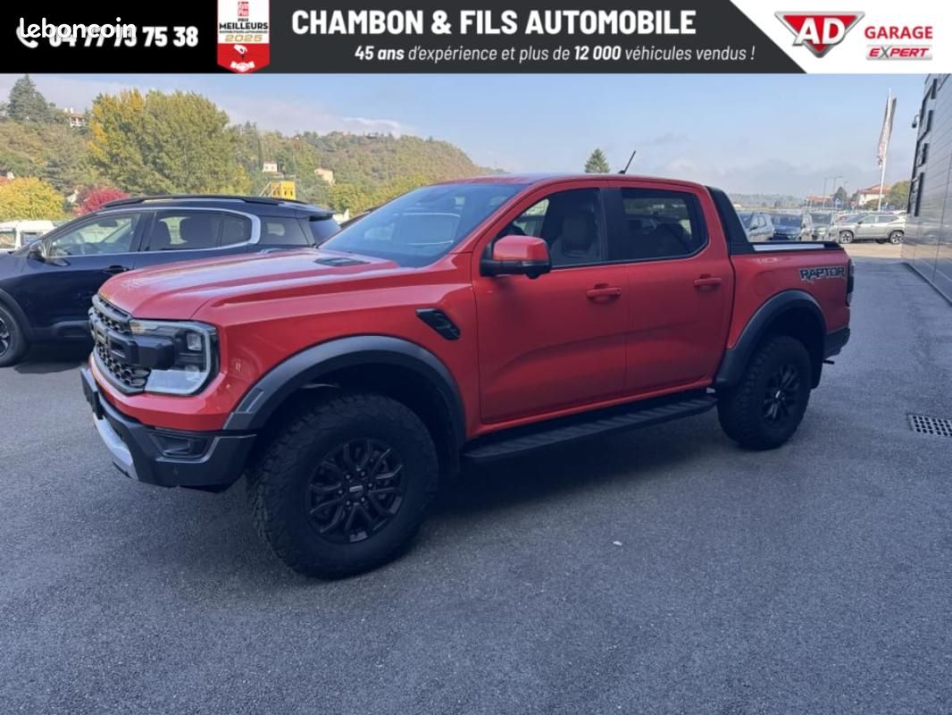 Ford Ranger DOUBLE CABINE 2.0 ECOBLUE 210 CH BVA10 RAPTOR Prix : 56658 HT SANS MALUS (image 3)