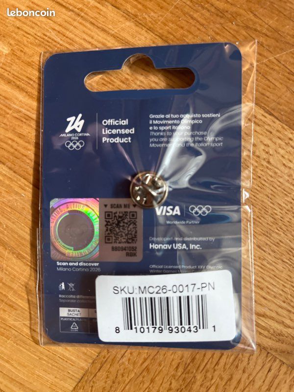 PINS JEUX OLYMPIQUES JO PANASONIC PHOTO