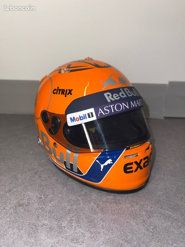 Casque Max Verstappen 2018 Spa Custom - F1 Red Bull (image 1)