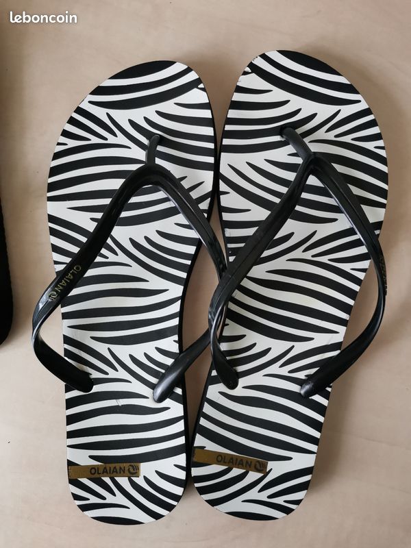 Tongs Olaian Femme Pointure 41/42 Chaussures