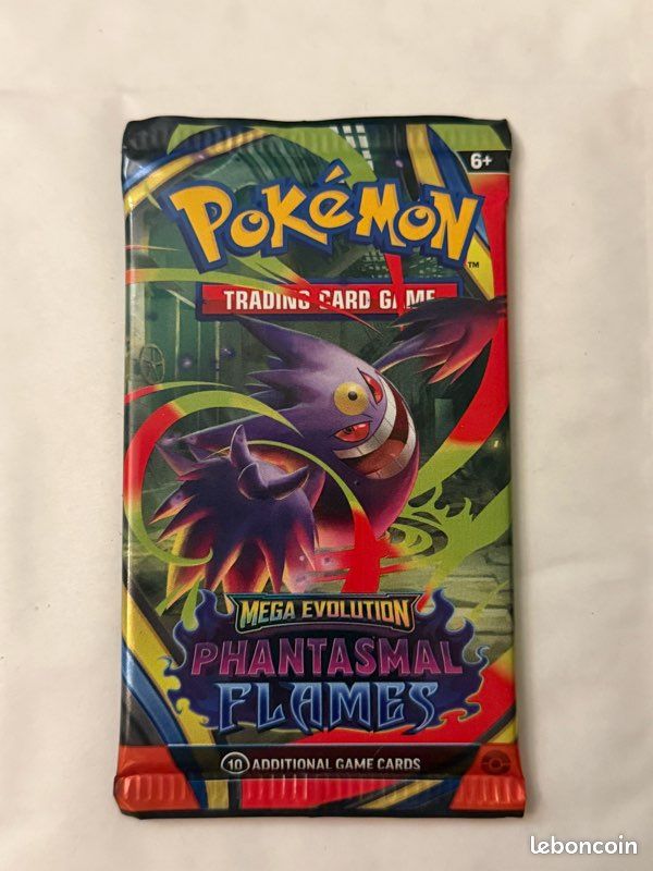 Booster Pokemon Phantasmal Flames (M2) scellé anglais + 1 carte mystère offerte (image 1)