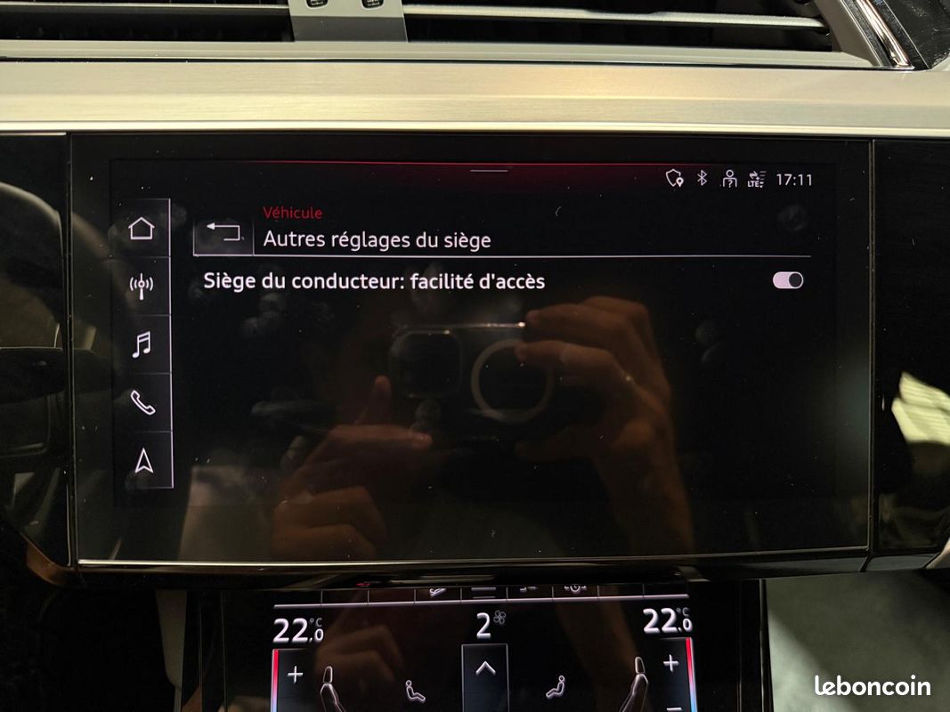 AUDI E-TRON 55 114KWH QUATTRO S LINE SIÈGES ÉLECTRIQUES CHAUFFANTS RÉGULATEUR ADAPTATIF CAMÉRa 360 (image 33)
