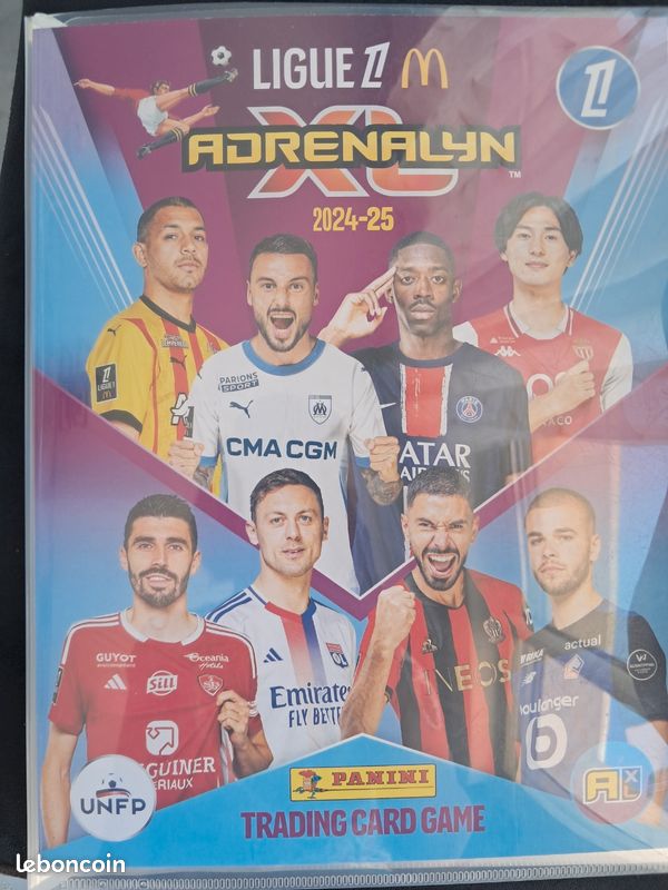 CARDS PANINI SCORE LIGUE 1 EQUIPE CLERMONT FOOT 63 COMPLETE # 41 A 50 INT NEW