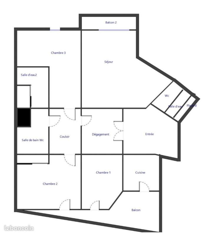 Appartement 4 pièces 91 m² (image 15)