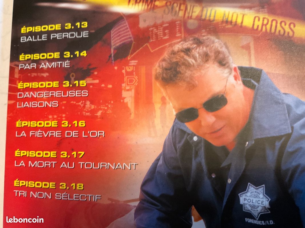 68 / DVD « LES EXPERTS » 15 DVD / 58 episodes (image 6)