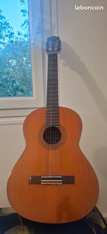 Guitare classique vintage TAKEHARU G-85 – Kiso Suzuki Violin Co. – 1974 – Made in Japan (image 1)