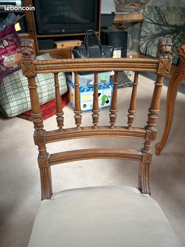 Lot 2 chaises anciennes (image 6)