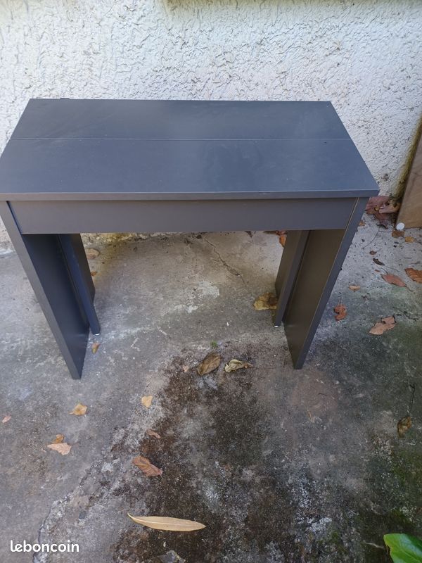 Console extensible grise (image 1)