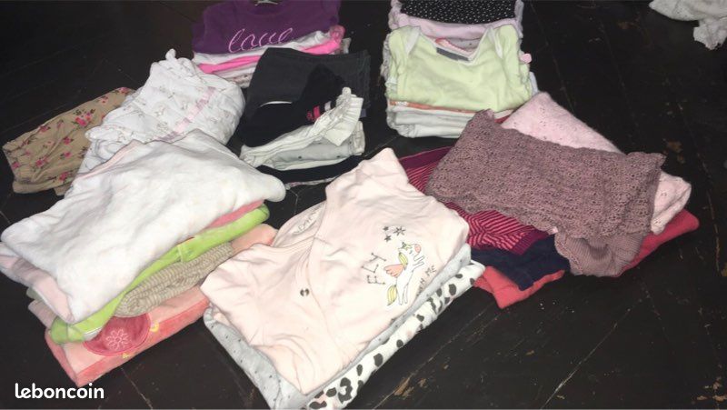 Lot vêtements fille mis-saison (6/9 mois) (image 2)