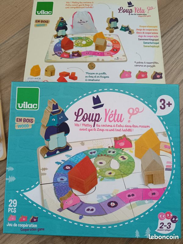 Jeu Loup Yetu Vilac 3ans+ (image 1)