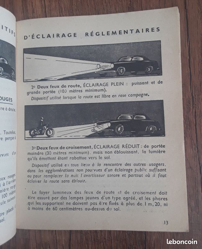 Lot de 3 anciens livre vintage du code de la route (image 9)
