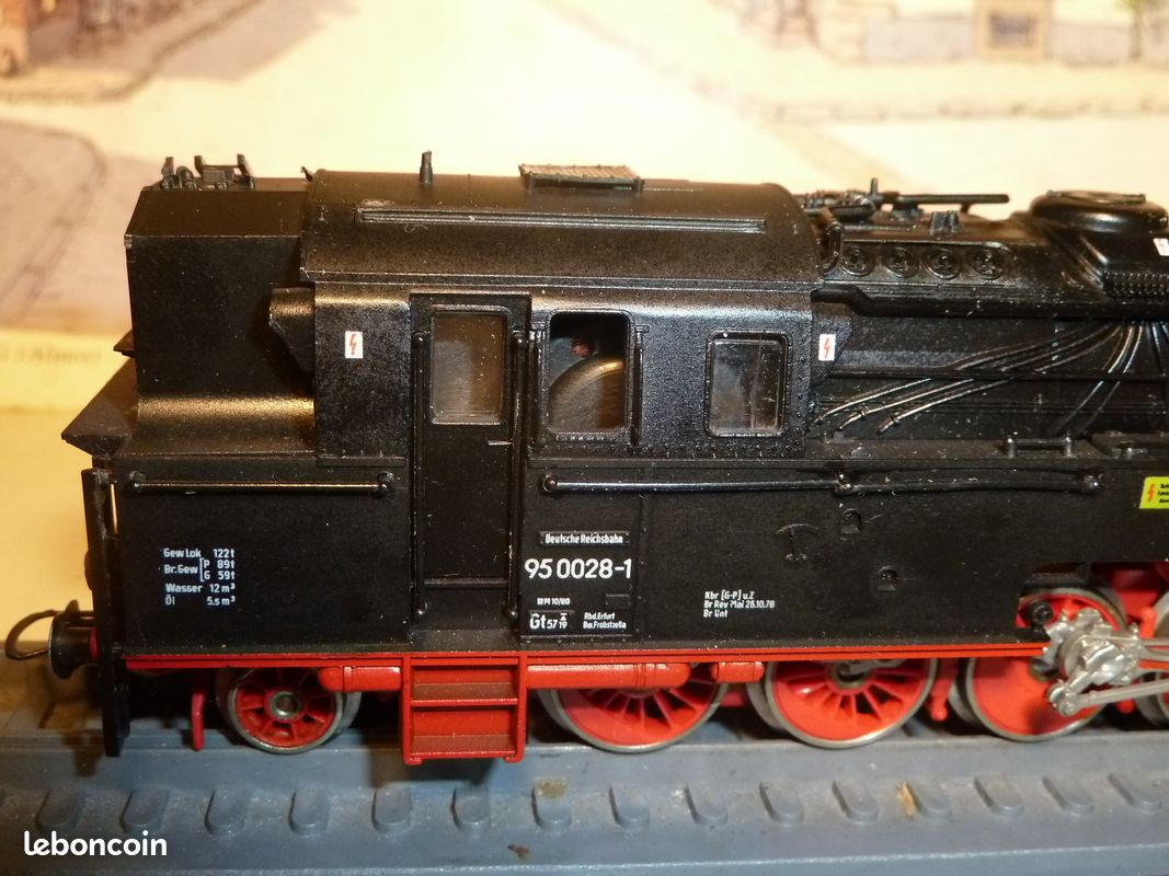 Loco vapeur 040D 90 la Délivrance + SNCF Piko 5/6316 HO DC