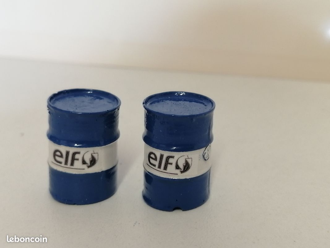 Accessoire diorama rallye le mans garage fut 200l ELF 1/43 (image 1)
