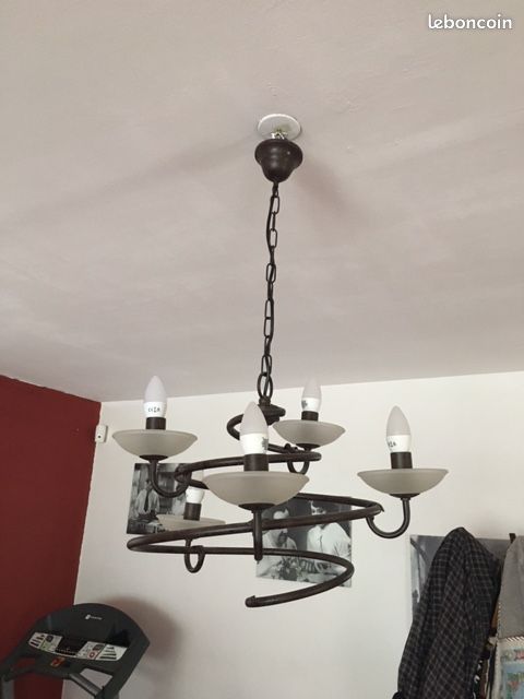 1 suspension et 2 appliques sejour (image 1)