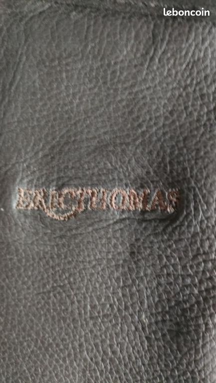 Chaps brunes en cuir taille XS (image 4)