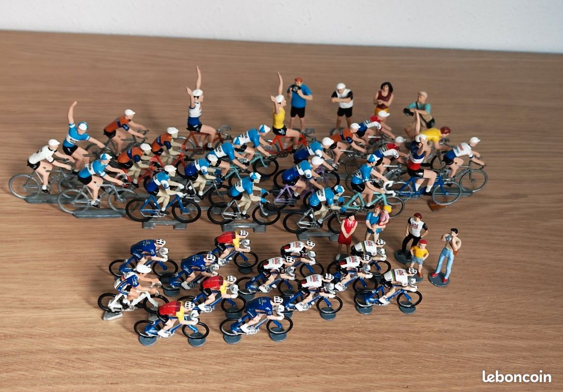Figurines Cyclistes Cofalu – Tour De France 1977 COMPLET (11 Pièces Peintes Main)