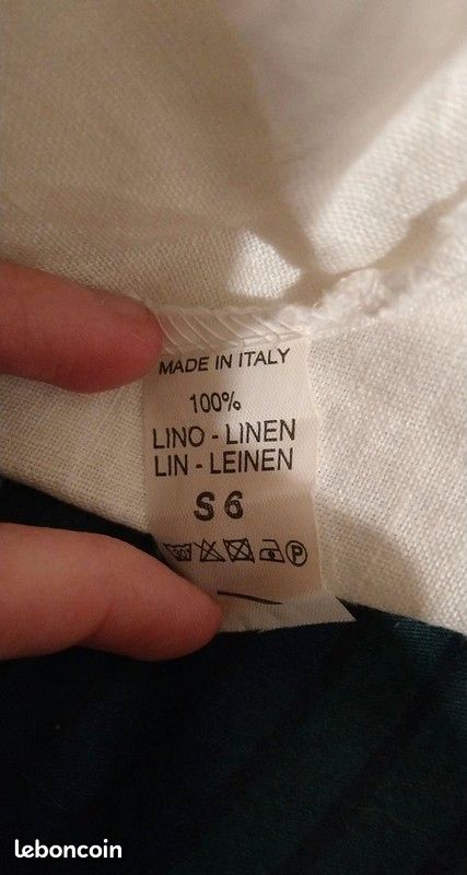Jupe en lin 38/40 (image 4)