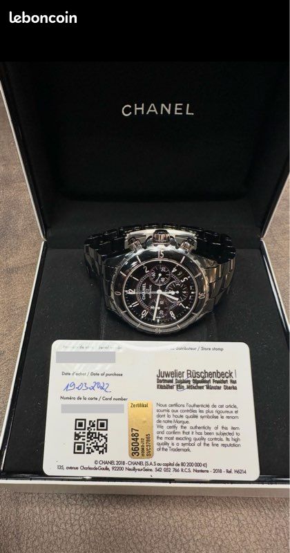 CHANEL J12 CHRONOGRAPHE - H0940 - Neuve (image 5)