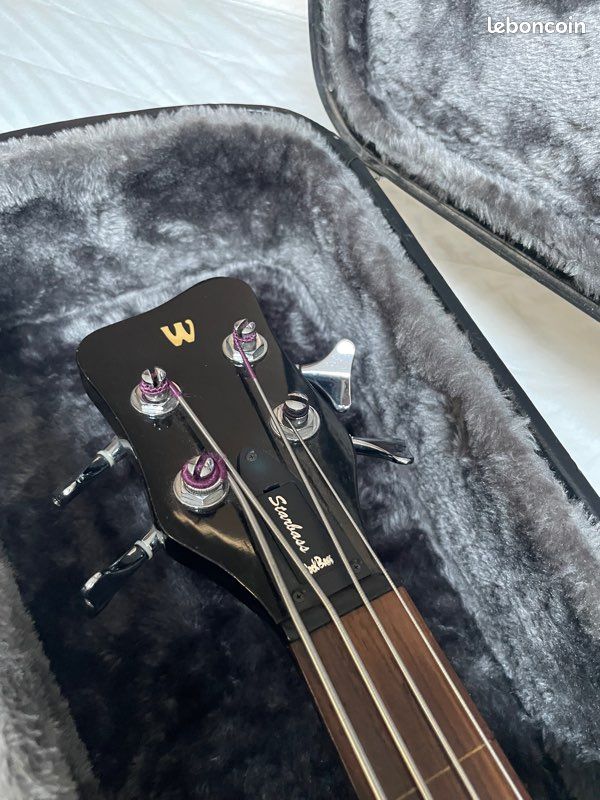Basse fretless Warwick star bass (image 8)