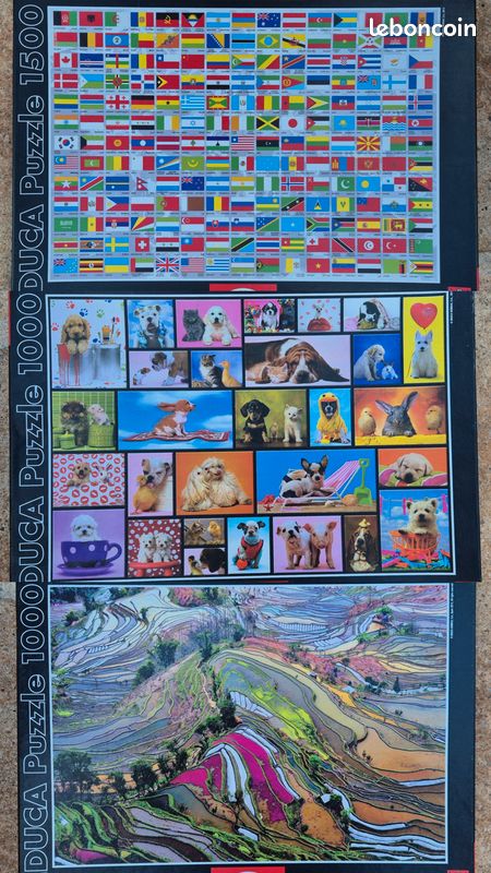 Puzzle 1500 pièces paysage Clementoni : King Jouet France, Puzzle 1500