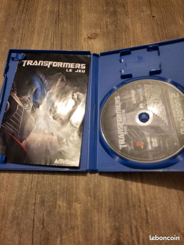 Transformers Le Jeu PS2 PlayStation 2 Disque Seul