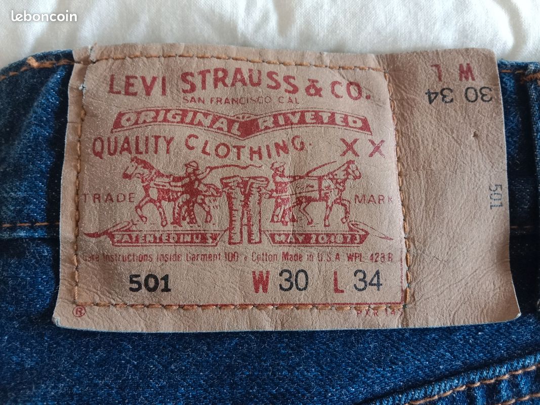 Vends jeans Levi Strauss homme (image 3)