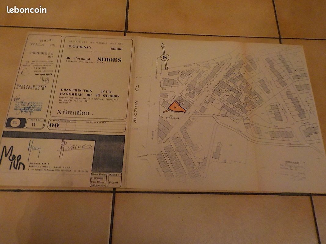 Terrain 485 m² · à Perpignan · 219 000 €