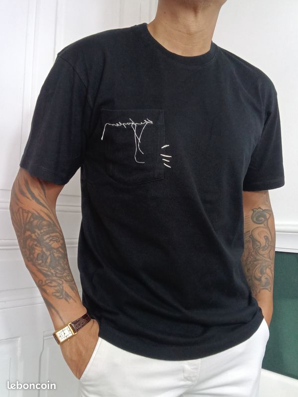 Tshirt The Kooples homme couleur noir Taille M Vêtements