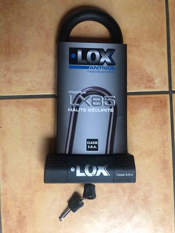 Antivol U LOX LX85 - 250 mm, Homologué SRA –