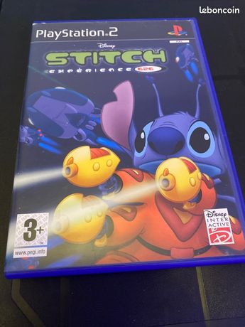 Stitch Experiment 626 Play 2 Com Capa E Pôster Ps2