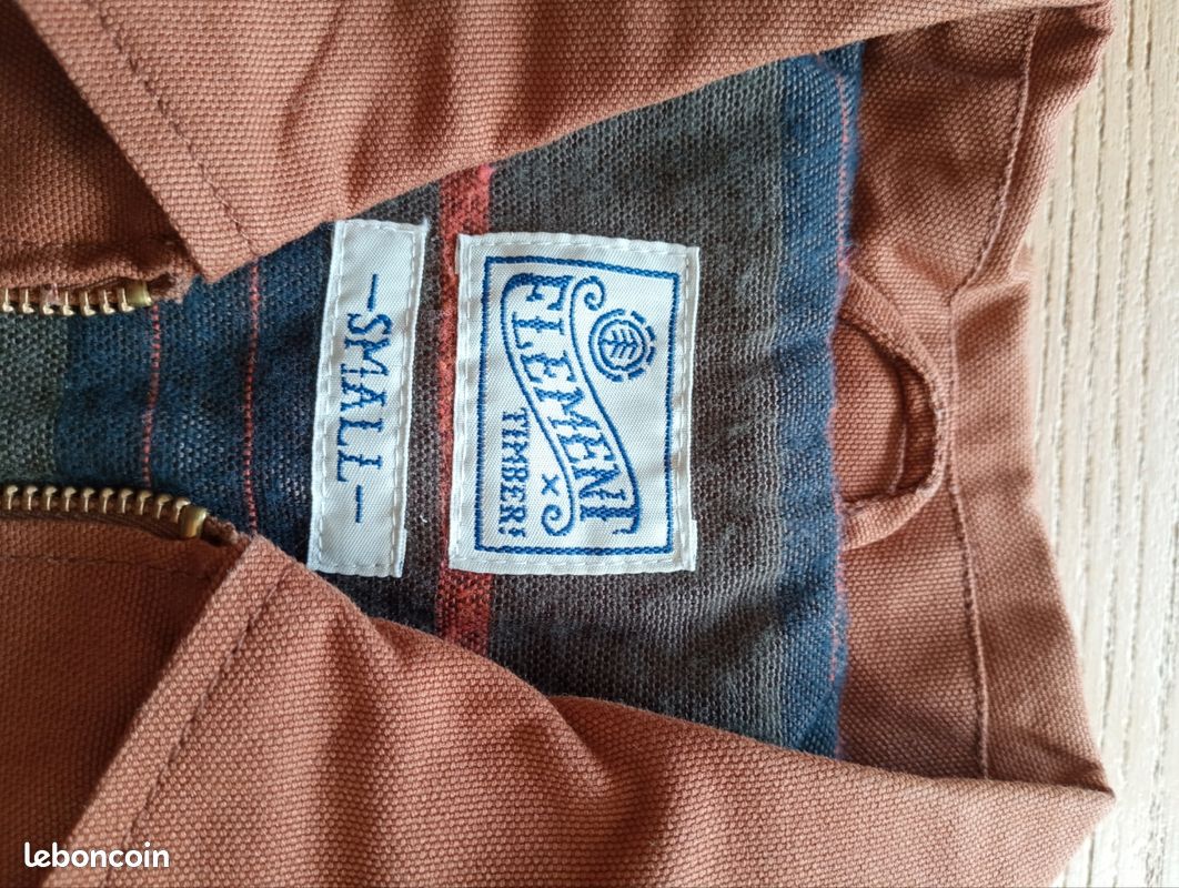 Blouson trucker Element taille S (image 4)
