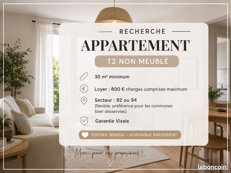 Appartement 2 pièces 30 m² · à Créteil · 30 m² · 800 €