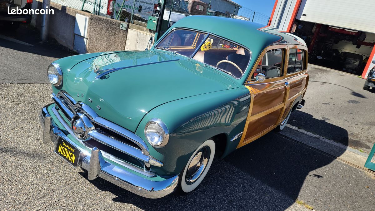 Ford Woody Custom Station Wagon V8, Rare, Superbe (image 6)