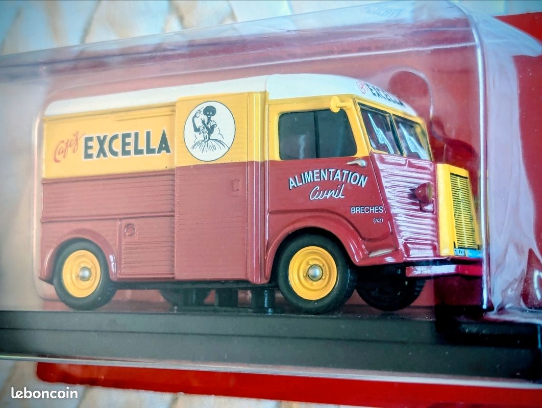Miniature Citroën HY Neuf + Fascicule - Modélisme