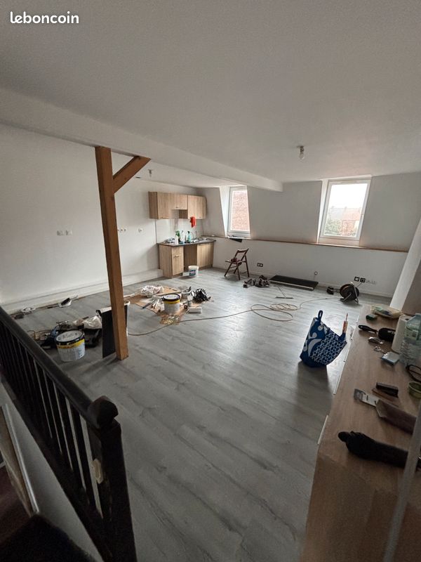 Appartement 3 pièces 69 m² · à Denain · 69 m² · 635 €