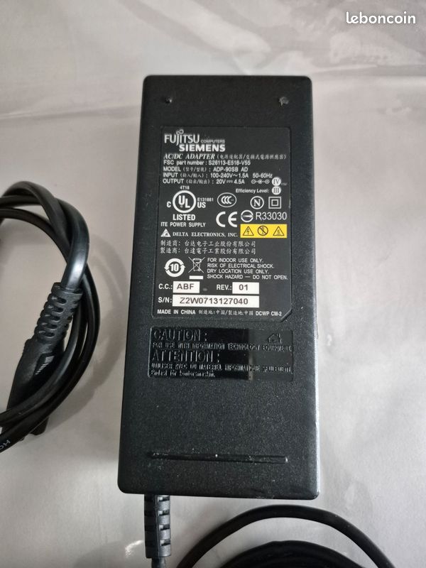 FUJITSU SIEMENS LIFEBOOK E556 Cargador Adaptador DC para coche