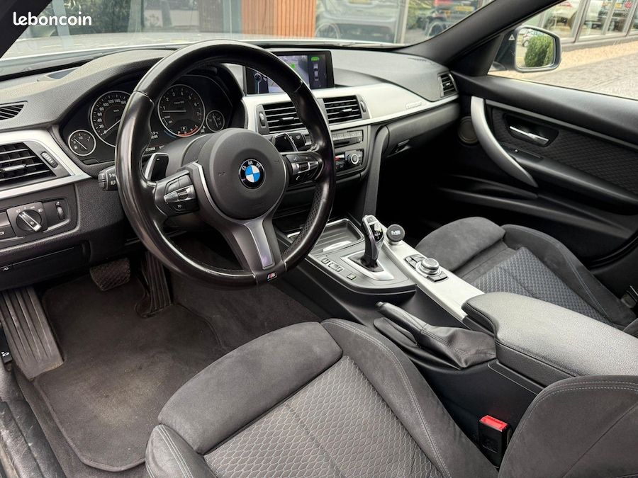 BMW Série 3 335i 306ch Xdrive M sport - Affichage tête haute Phares bi-xénon (image 12)
