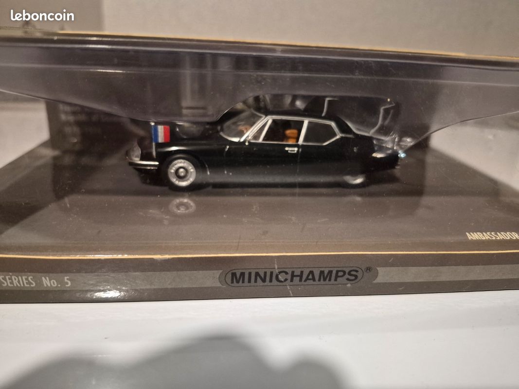 CITROEN SM AMBASSADOR JEAN SAUVAGNARGUES MINICHAMPS 1:43 de referen