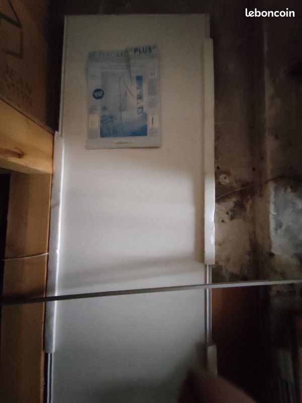 Panneau blanc coulissant (image 1)