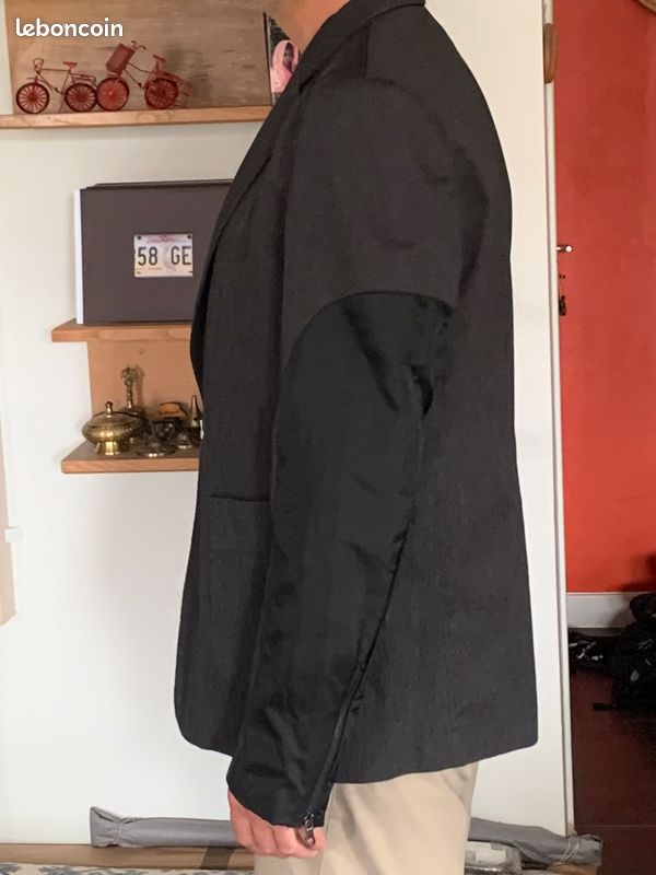 Veste Zara anthracite et noire (image 4)