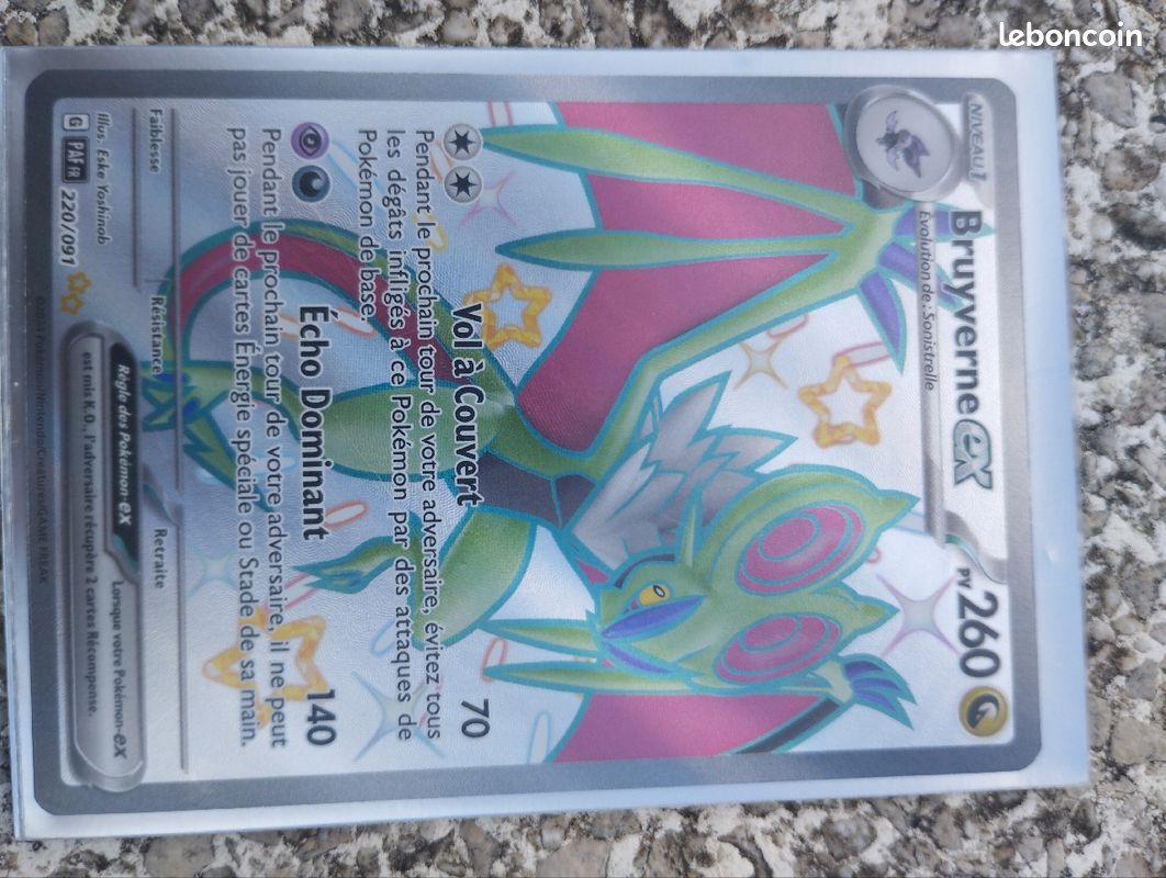Carte pokémon bruyverne 220/091 (image 1)