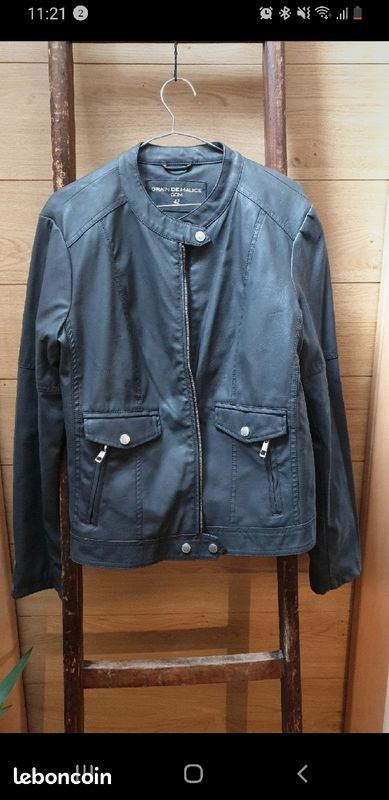 Blouson cuir (image 1)