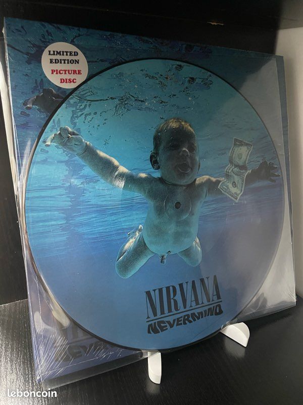 Picture disc Nirvana Nevermind neuf (image 3)