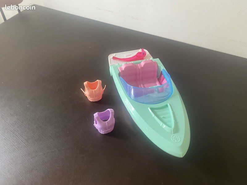 Lot de jouets Barbie – Avion, voiture, dressing, cheval, bateau + accessoires – Vendus en lot ou séparément (image 12)