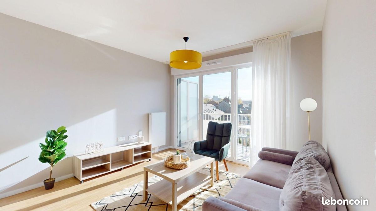 Appartement a louer rouen - 2 pièce(s) - 43 m2 - Surfyn