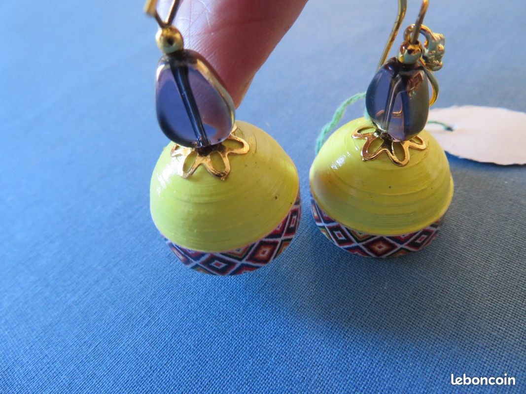 Boucles d'oreilles indiennes (image 5)